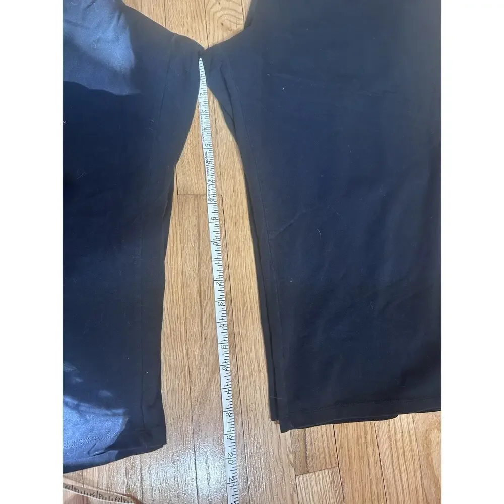 Lot Of Two Catherine Women Black Capris Sz 30